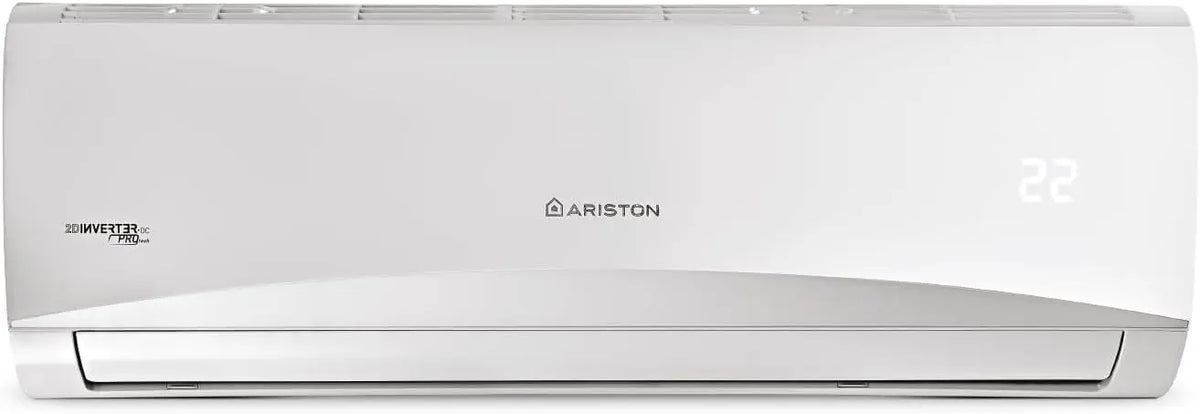 Ariston Prios R32, Aire acondicionado 9000 BTU Monosplit, climatizador 104 x 22 x 32, 7 silencioso, compatible con conjunto WiFi Ariston