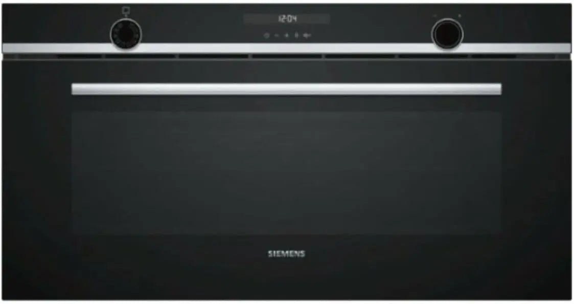 Horno, Siemens VB558C0S0, Multifunción, 85 L, Integrado, 90 cm, Precalenamiento rápido, pantalla LCD