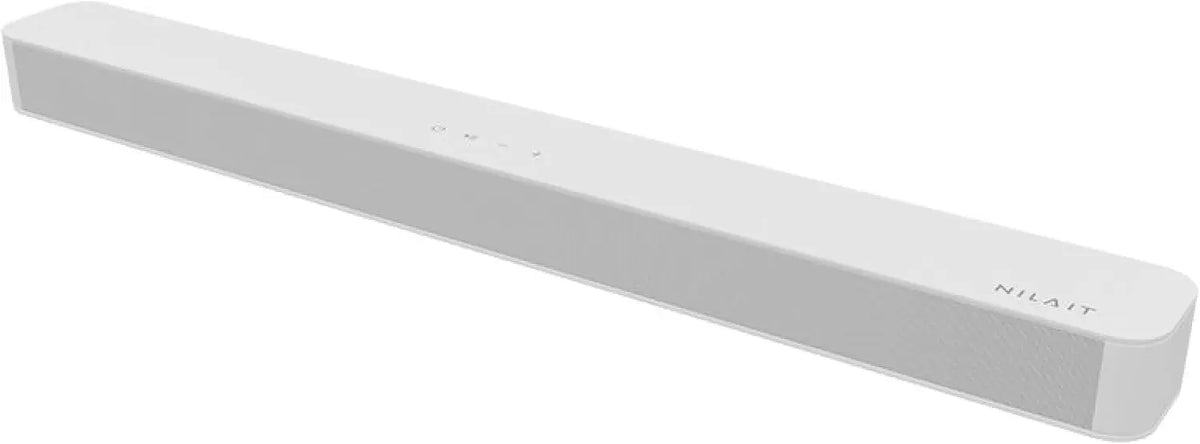 Nilait Harmony Barra de Sonido para TV con Subwoofer, Bluetooth, HDMI ARC/eARC y Audio Envolvente para Cine en Casa HAROMONY 60W Blanco