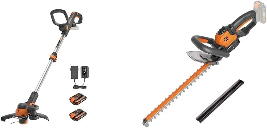 Cortabordes y perfiladora 20V Máx Worx