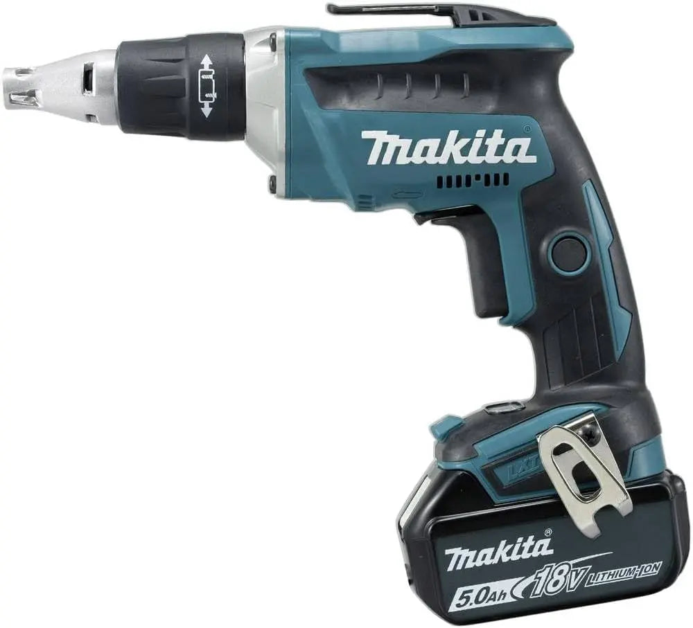 Batería, Atornilladora eléctrica (18 V, incluye 2 baterías y cargador, en MAKPAC0)