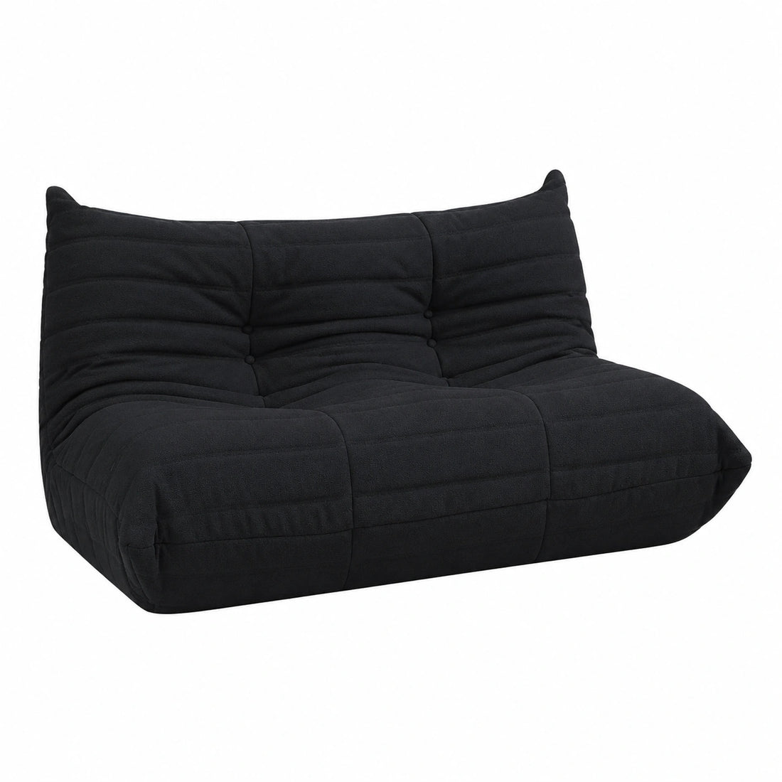 Sofá modular tipo Togo de terciopelo, ideal para salón y dormitorio, 2 plazas