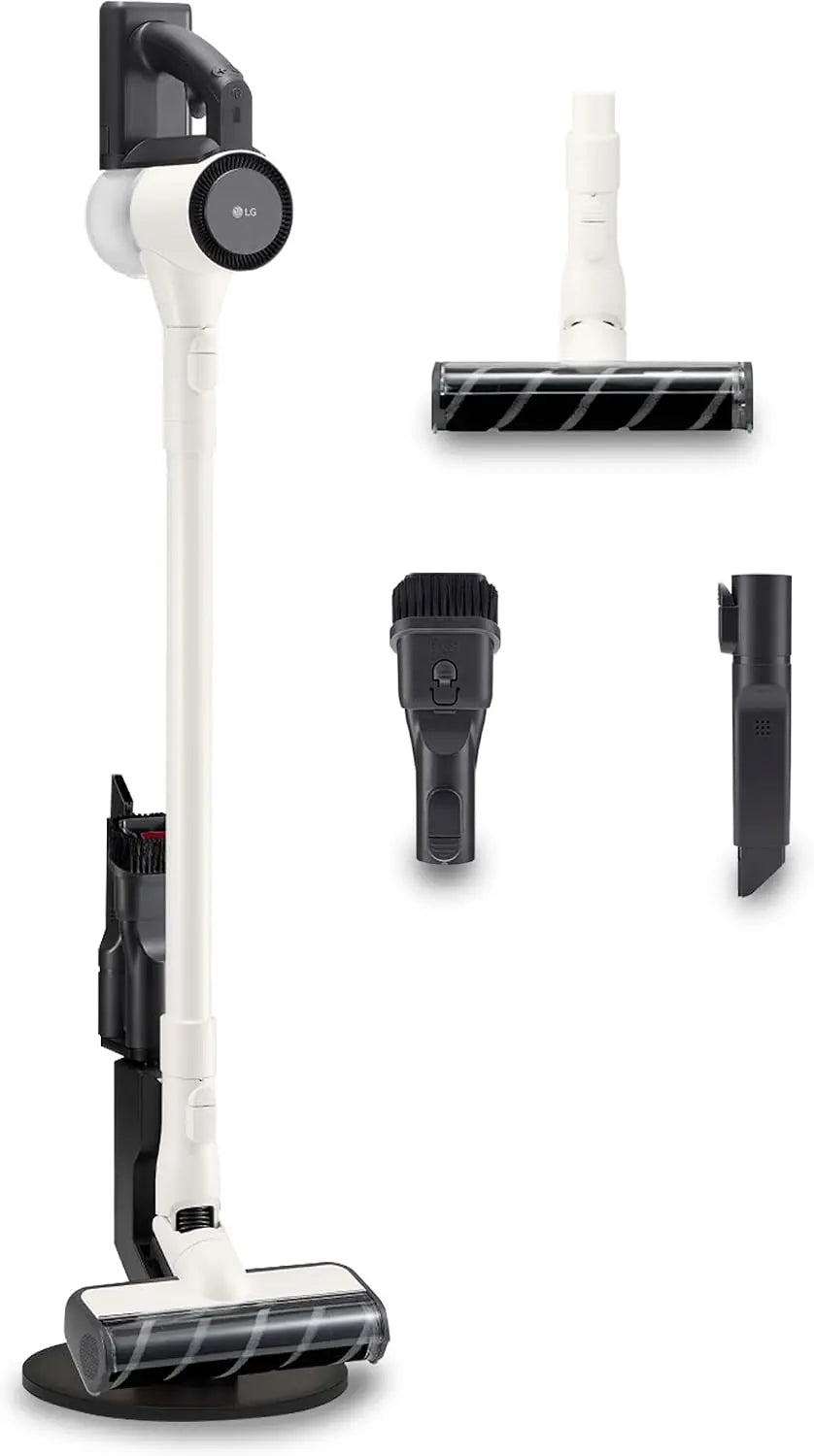 LG A9C-SLIM1C, Aspirador Escoba CordZero, Aspiradora con Sistema de Compresión de Polvo, Ciclónico, 150W Succión, Boquilla Varias Superficies