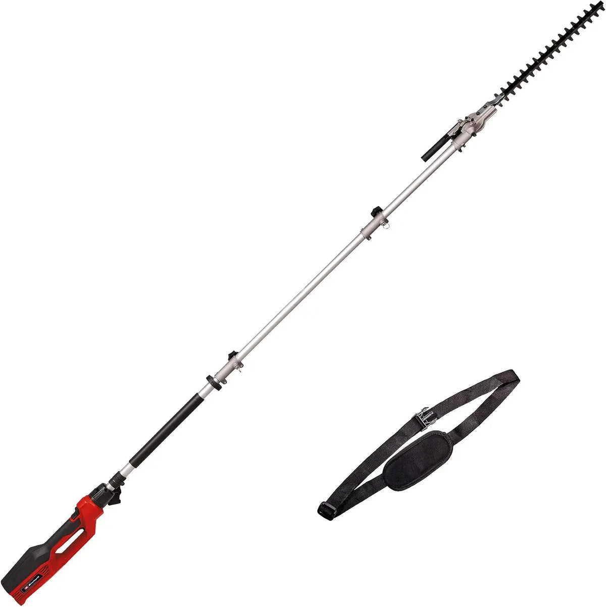 Einhell Cortasetos telescópico eléctrico GC-HH 9046 (900 W, Longitud de Corte 41, 2 cm, Distancia Dental 20 mm, Alcance 1, 97 m, Extensible hasta 2