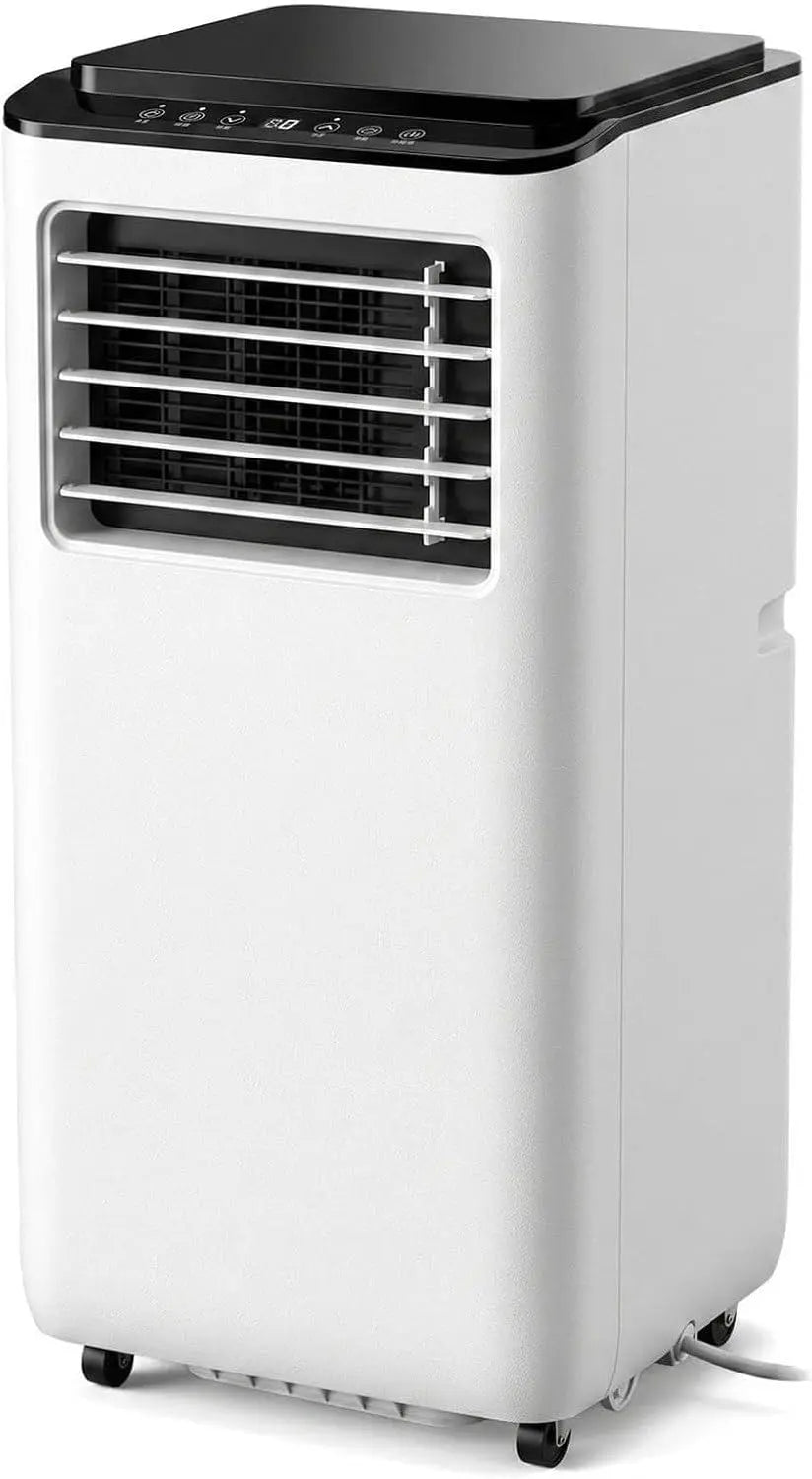 Aire Acondicionado Portátil 14000 BTU, Bajo Consumo con conjunto de Instalación, 2 Velocidades, Temporizador 24h, Pantalla Digital, 10000 BTU