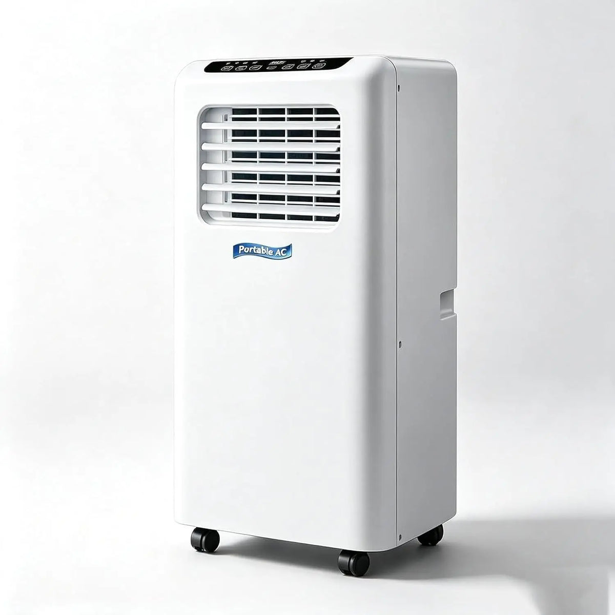 Aire Acondicionado Portátil 14000 BTU Frío y Calor 2 en 1, Enfriador y Calefactor Sin Instalación con Ruedas, Blanco, 5000 BTU