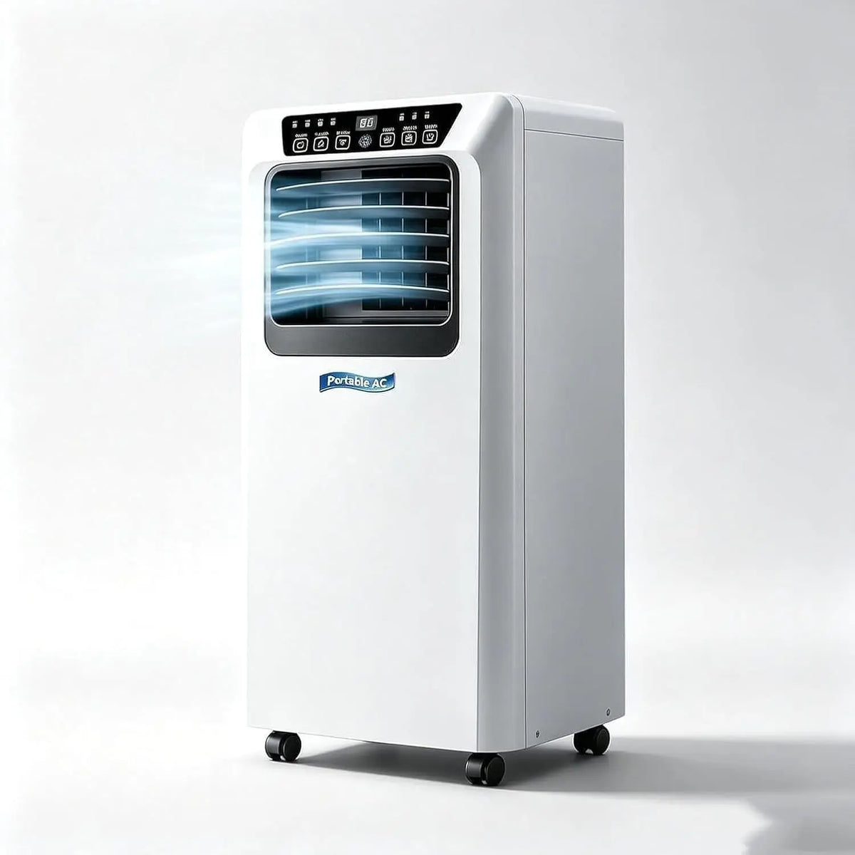 Aire Acondicionado Portátil 4 en 1 12000 BTU con Mando WiFi, Temporizador 24H y conjunto de Ventana, Co, blanco, 5000 BTU