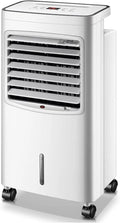 Aire Acondicionado Portátil 12000 BTU Frío y Calor, Enfriador Evaporativo con Mando a Distancia y Ruedas, Clase Energética