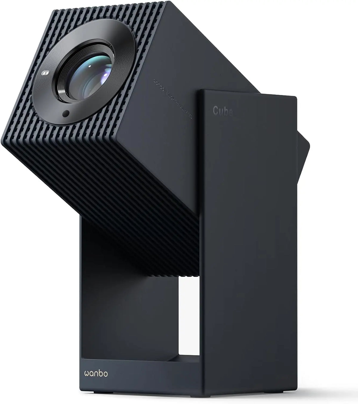 WANBO Cube 2S Proyector Portátil, VIDAA inteligente TV, 1080P 500ANSI, HDR10, 8W Dolby Audio con eArc, Auto Focus/Keystone, Gimbal 230°