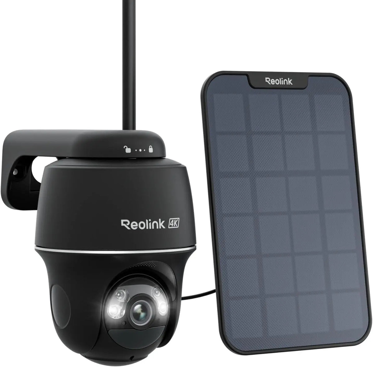Reolink 4K Camara Vigilancia WiFi Exterior Solar, 360° PTZ Cámara Outdoor