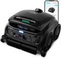 WYBOT (Nuevo 2026) B1 Robot de Piscina Inalámbrico, Limpia Fondo y Paredes 120 Min Autonomía para Piscinas Enterradas Y sobre Suelo, App, Negro