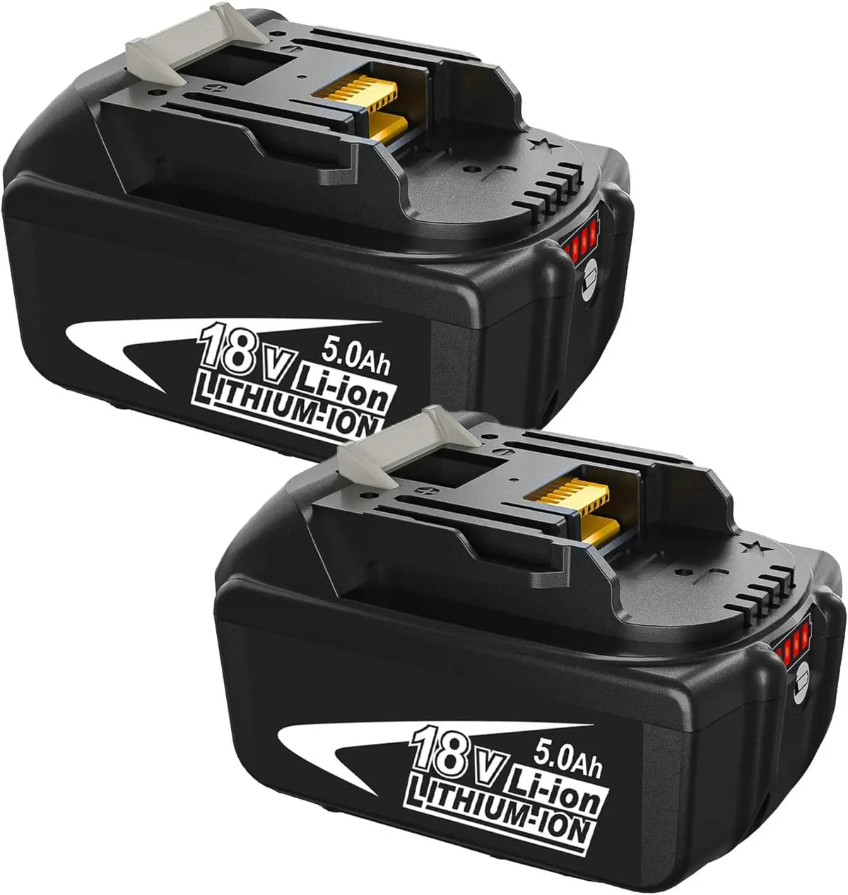 2 Packs 18V 5
