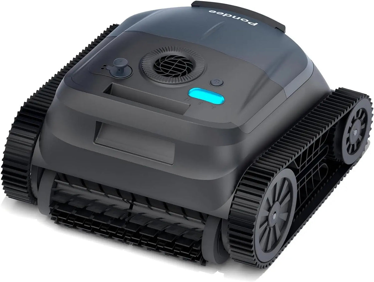 (2026 nuevo) Pondee X5 Robot Limpiafondos Piscina y Paredes Sin Cable, Línea de Agua, Navegación Inteligente, Aspiradora 21 m3/h Saugkraft