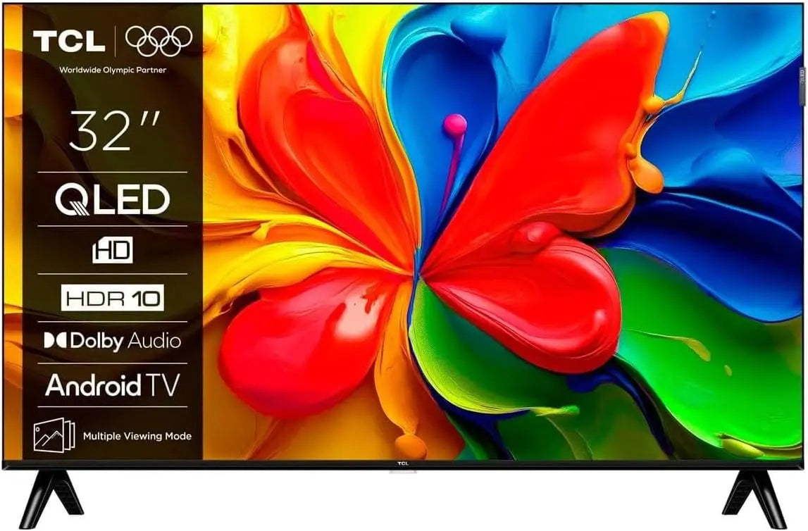TCL Televisor QLED 32S4K 32'- alta definición completa- inteligente TV- WiFi