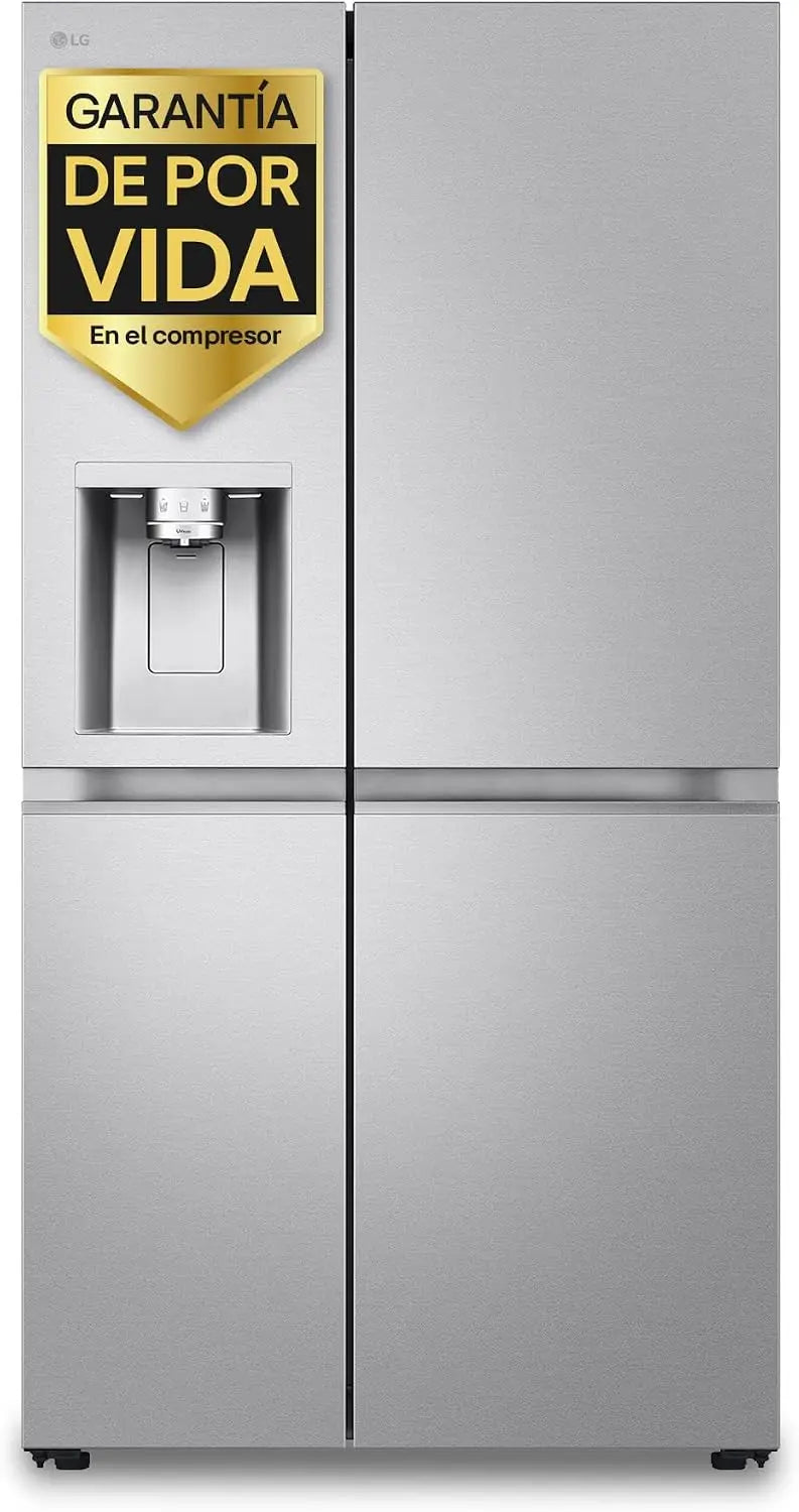 LG GSLE91MBAB.AMBQEUR, Frigorifico de doble puerta, Serie 900, Clasificación B, Sin Toma de Agua, 623L, Acero Texturizado Antihuellas
