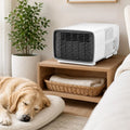 3000BTU Aire Acondicionado Portátil, 280W Bajo Consumo, Enfría, Ventila y Deshumidifica, Pantalla Táctil Inalámbrica, Ultra-Silencioso para Caravana