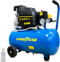 Goodyear, Compresor de Aire Eléctrico 24L 165 L/min 8 Bar 2 CV