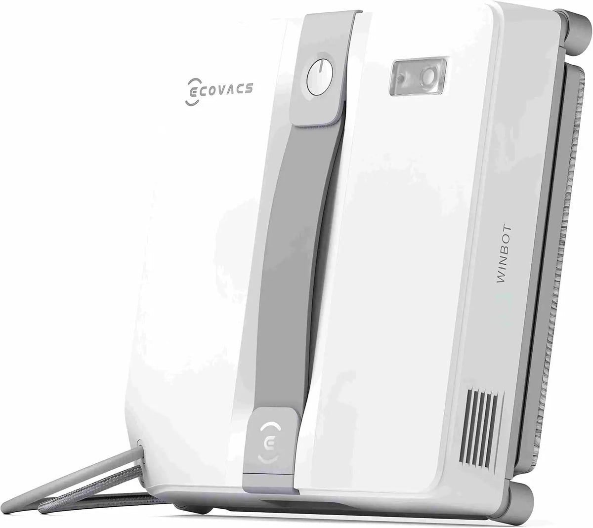 ECOVACS Robot limpiacristales WINBOT Mini diseño Compacto, boquillas Dobles con pulverizador ultrasónico, Sistema de protección de 9 etapas