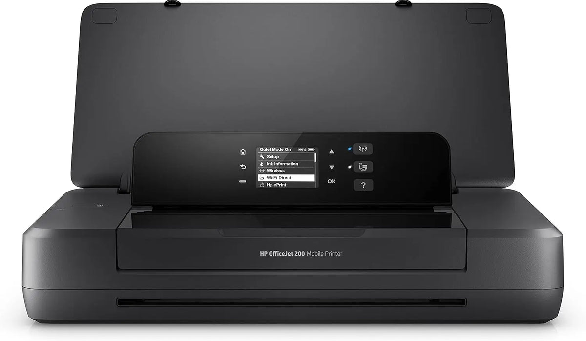 HP OfficeJet 200 Mobile, Impresora Portátil Tinta, USB 2.0, Wi-Fi Direct, inteligente App, Negro