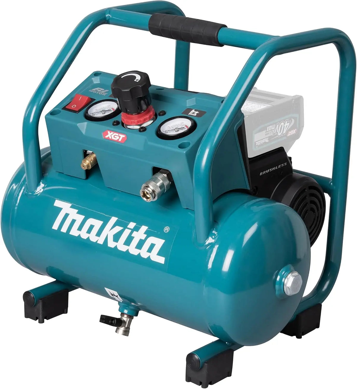 Makita AC001GZ, Compresor de batería (9, 3 bar, 40 V, máx. (sin batería, sin cargador)
