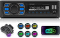 Hikity Dab/Dab+ Radio Coche con Bluetooth FM