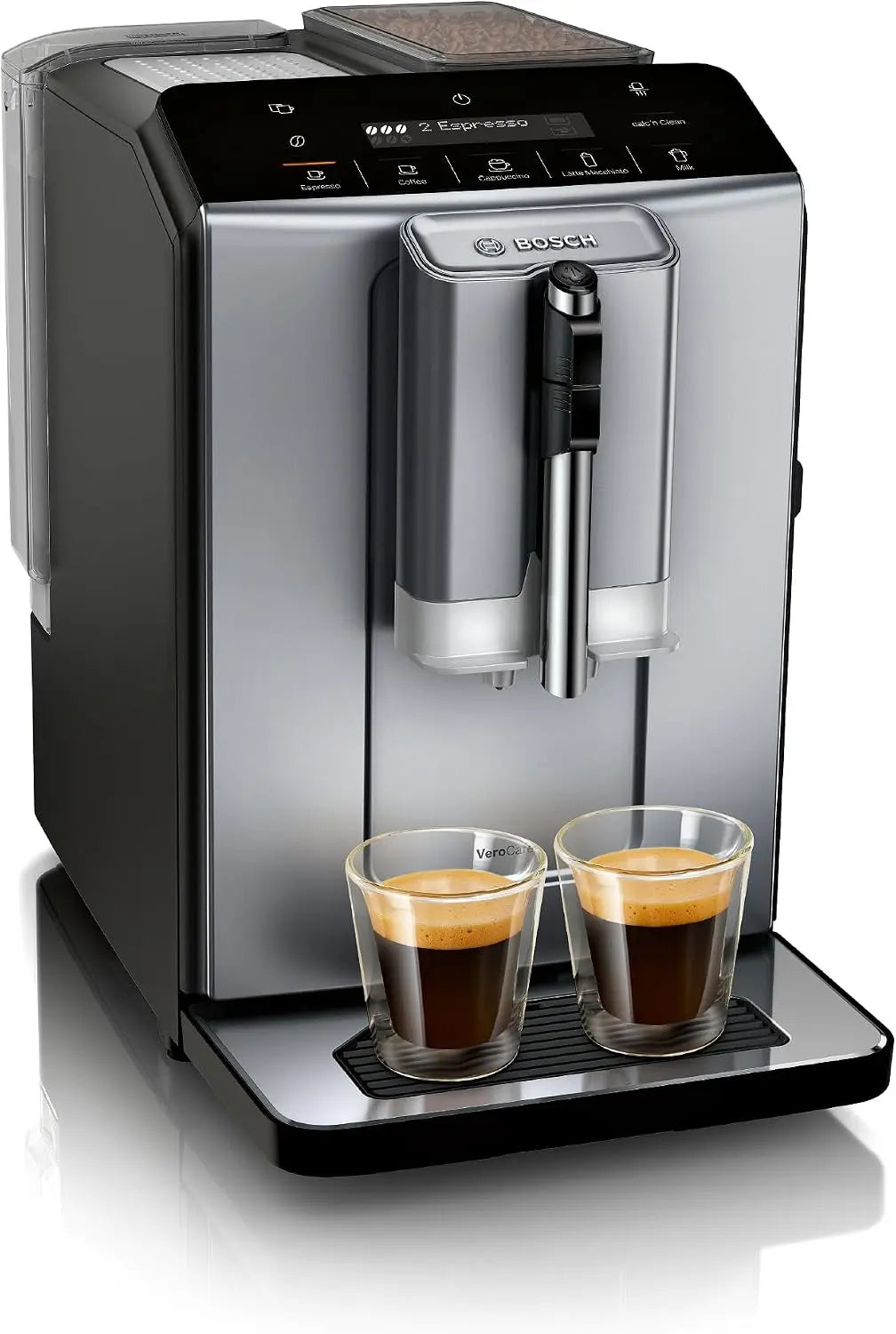 Bosch, Cafetera Superautomática, 6 Niveles Intensidad, Acero, TIE20504