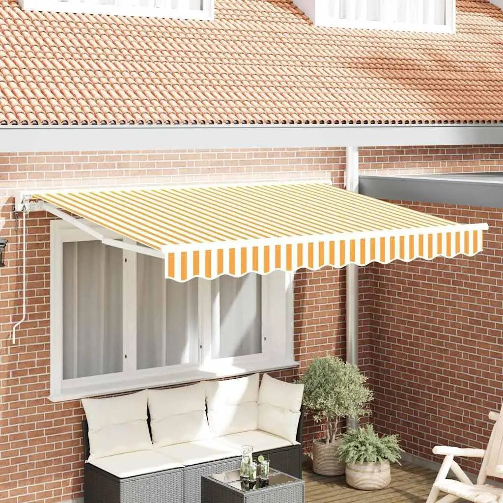 Toldo Motorizado 3 x 2 m, Toldo Eléctrico con Manivela, Toldo Articulado Eléctrico con Mando a Distancia, Toldos Exterior Terraza 3 x 2 m